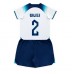 Billige England Kyle Walker #2 Hjemmetrøye Barn VM 2022 Kortermet (+ korte bukser)